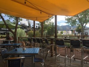 view from the Animas Brewing Co. deck